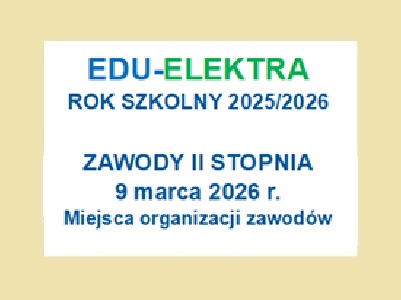 ZAWODY II STOPNIA
